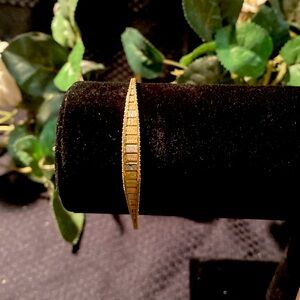 14K Gold Bracelet. Mixed with Rose Gold and Sterling Silver.